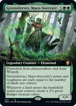 Image for Greensleeves, Maro-Sorcerer (Extended Art) (77) [Commander: Dominaria United]