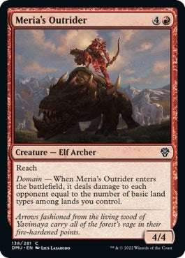 Image for Meria's Outrider (138) [Dominaria United]