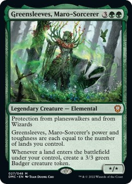 Image for Greensleeves, Maro-Sorcerer (27) [Commander: Dominaria United]