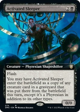 Image for Activated Sleeper (Extended Art) (74) [Commander: Dominaria United]