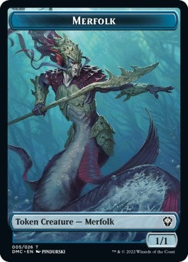 Image for Merfolk Token (5) [Commander: Dominaria United]