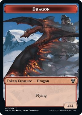 Image for Dragon Token (10) [Dominaria United]