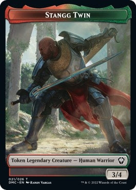 Image for Stangg Twin Token (21) [Commander: Dominaria United]