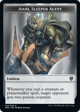 Image for Emblem - Ajani, Sleeper Agent (25) [Dominaria United]