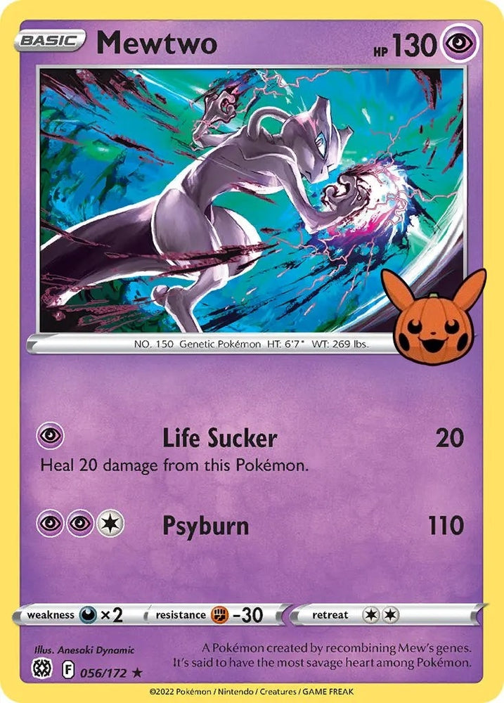 Image for Mewtwo (056/172) [Trick or Trade BOOster Bundle]