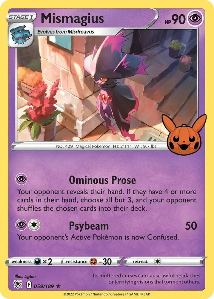 Image for Mismagius (059/189) [Trick or Trade BOOster Bundle]