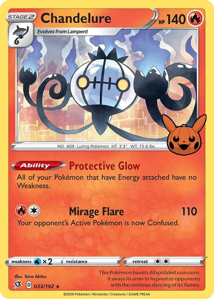 Image for Chandelure (033/192) [Trick or Trade BOOster Bundle]