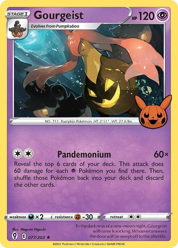 Image for Gourgeist (077/203) [Trick or Trade BOOster Bundle]