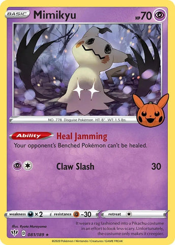 Image for Mimikyu (081/189) [Trick or Trade BOOster Bundle]