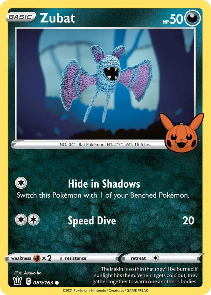 Image for Zubat (089/163) [Trick or Trade BOOster Bundle]