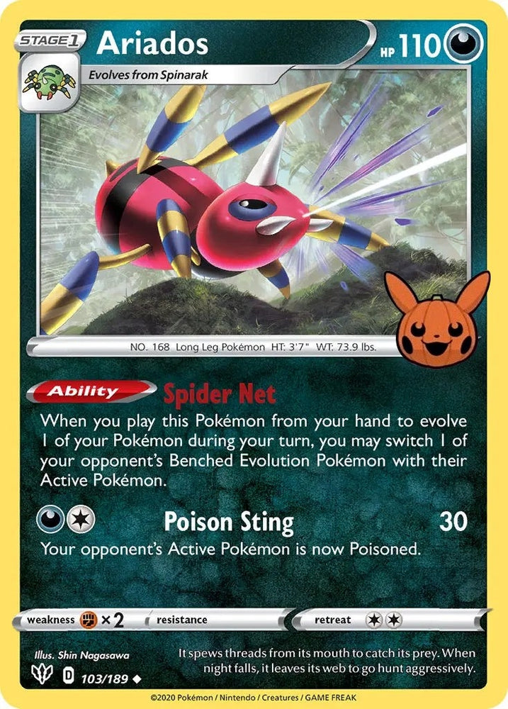 Image for Ariados (103/189) [Trick or Trade BOOster Bundle]