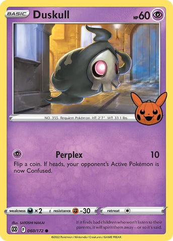 Image for Duskull (060/172) [Trick or Trade BOOster Bundle]