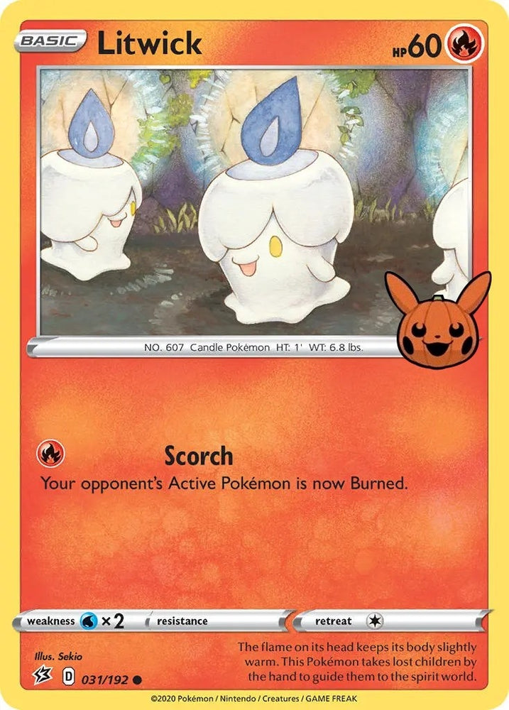 Image for Litwick (031/192) [Trick or Trade BOOster Bundle]