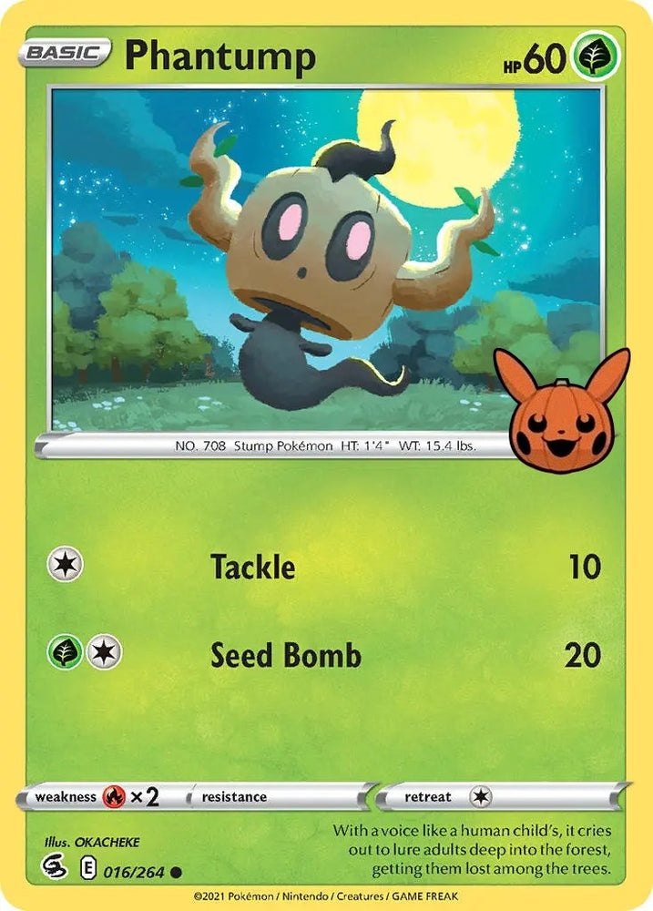 Image for Phantump (016/264) [Trick or Trade BOOster Bundle]