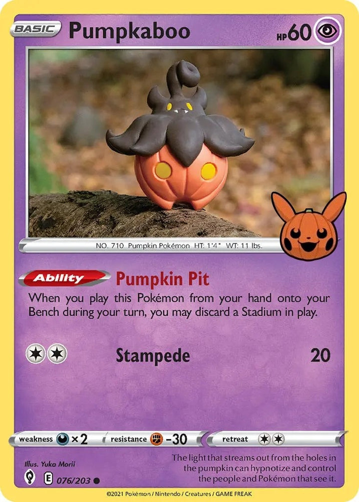 Image for Pumpkaboo (076/203) [Trick or Trade BOOster Bundle]