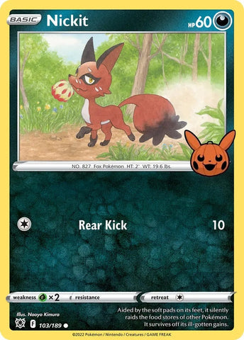 Image for Nickit (103/189) [Trick or Trade BOOster Bundle]