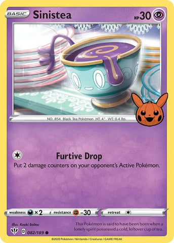 Image for Sinistea (082/189) [Trick or Trade BOOster Bundle]