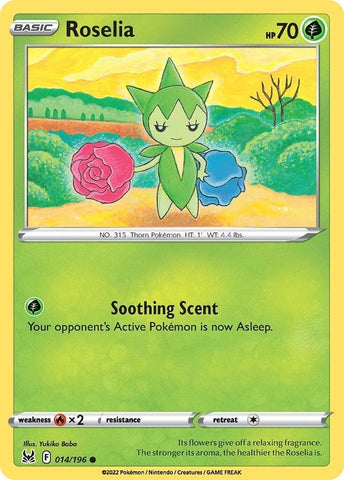 Image for Roselia (014/196) - Pokemon