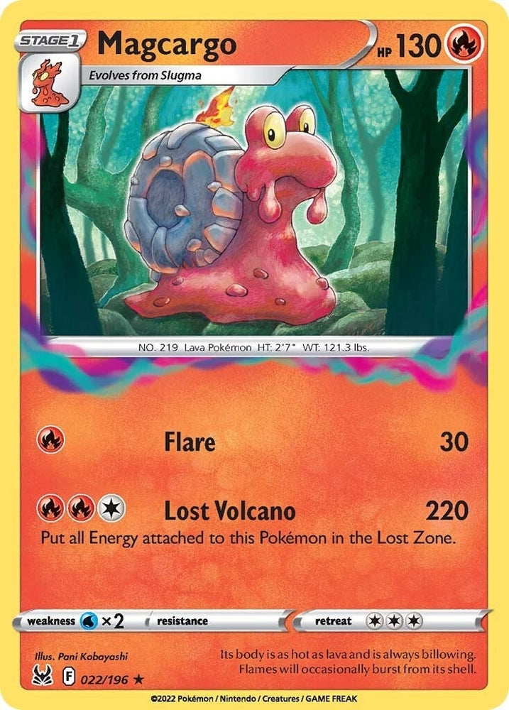 Image for Magcargo (022/196) [SWSH11: Lost Origin]