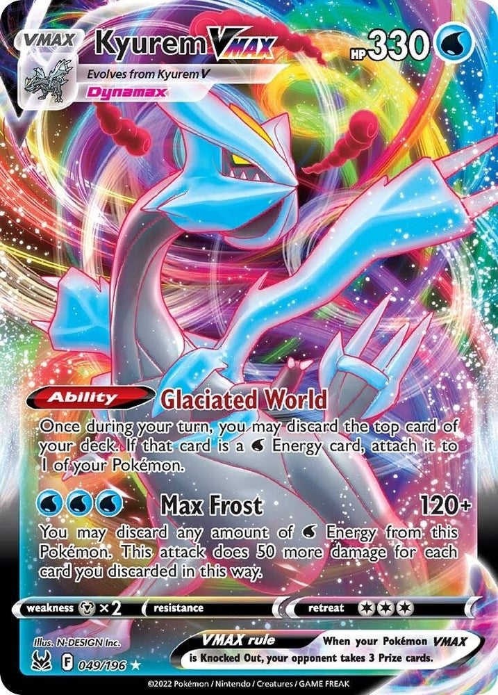 Image for Kyurem VMAX (049/196) [SWSH11: Lost Origin]