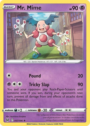 Image for Mr. Mime (067/196) [SWSH11: Lost Origin]
