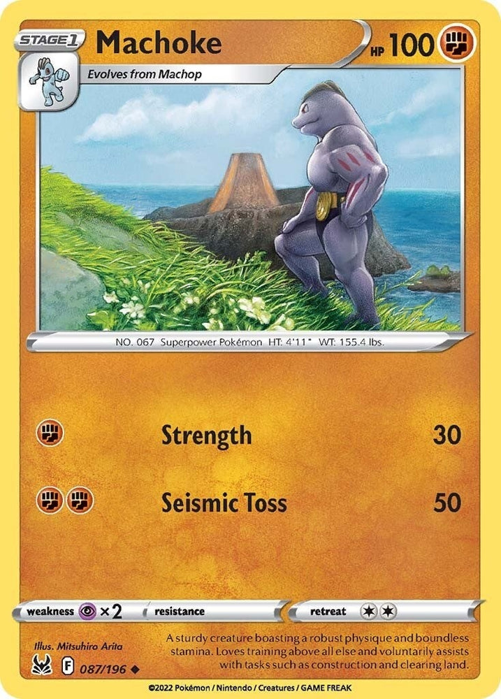 Image for Machoke (087/196) [SWSH11: Lost Origin]
