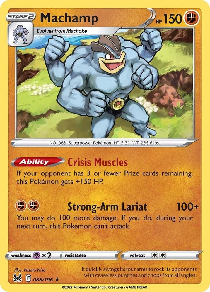 Image for Machamp (088/196) [SWSH11: Lost Origin]