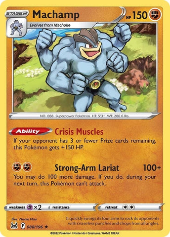 Image for Machamp (088/196) [SWSH11: Lost Origin]