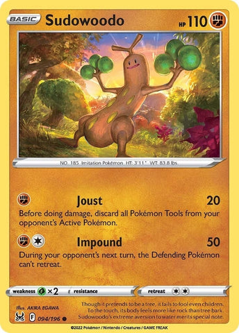Image for Sudowoodo (094/196) [SWSH11: Lost Origin]