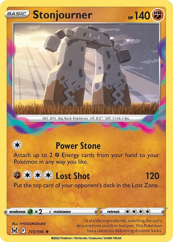 Image for Stonjourner (111/196) - Pokemon