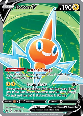 Image for Rotom V (Full Art) (176/196) - Pokemon