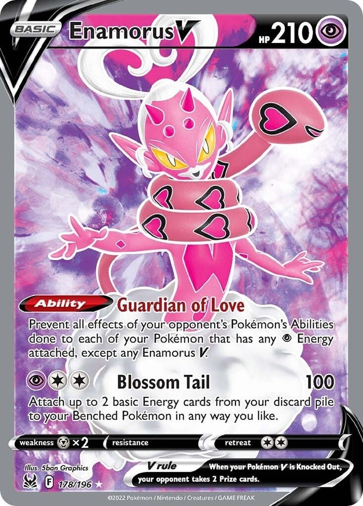 Image for Enamorus V (Full Art) (178/196) [SWSH11: Lost Origin]