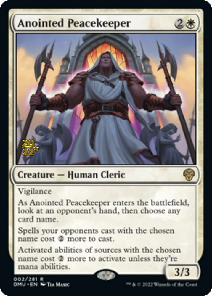 Image for Anointed Peacekeeper (2) [Prerelease Cards]