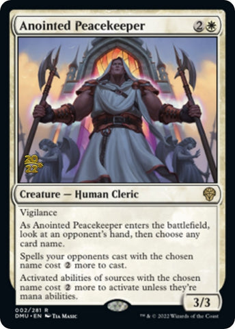Image for Anointed Peacekeeper (2) [Prerelease Cards]