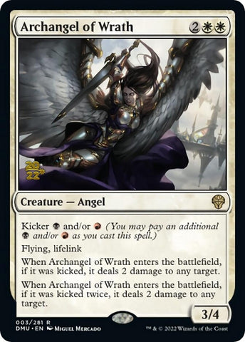 Image for Archangel of Wrath (3) [Prerelease Cards]