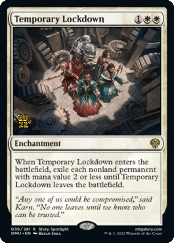 Image for Temporary Lockdown (36) - Magic: The Gathering