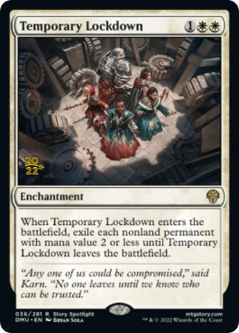 Image for Temporary Lockdown (36) - Magic: The Gathering