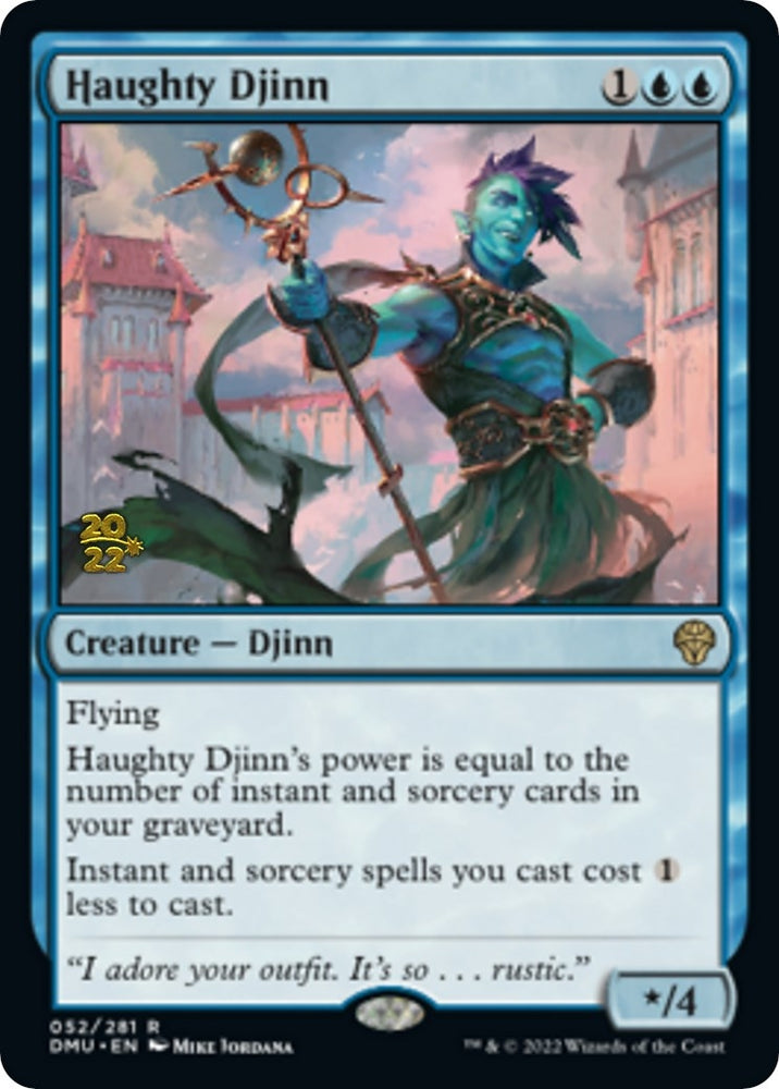 Image for Haughty Djinn (52) [Prerelease Cards]