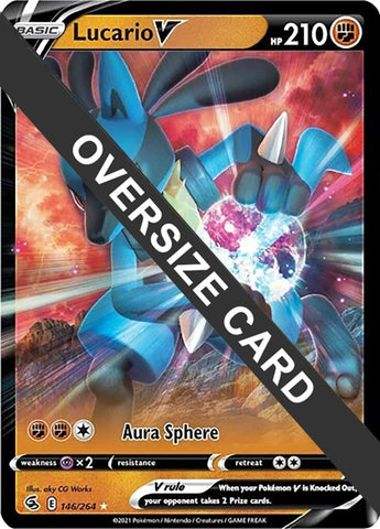 Image for Lucario V (146/264) [Jumbo Cards]