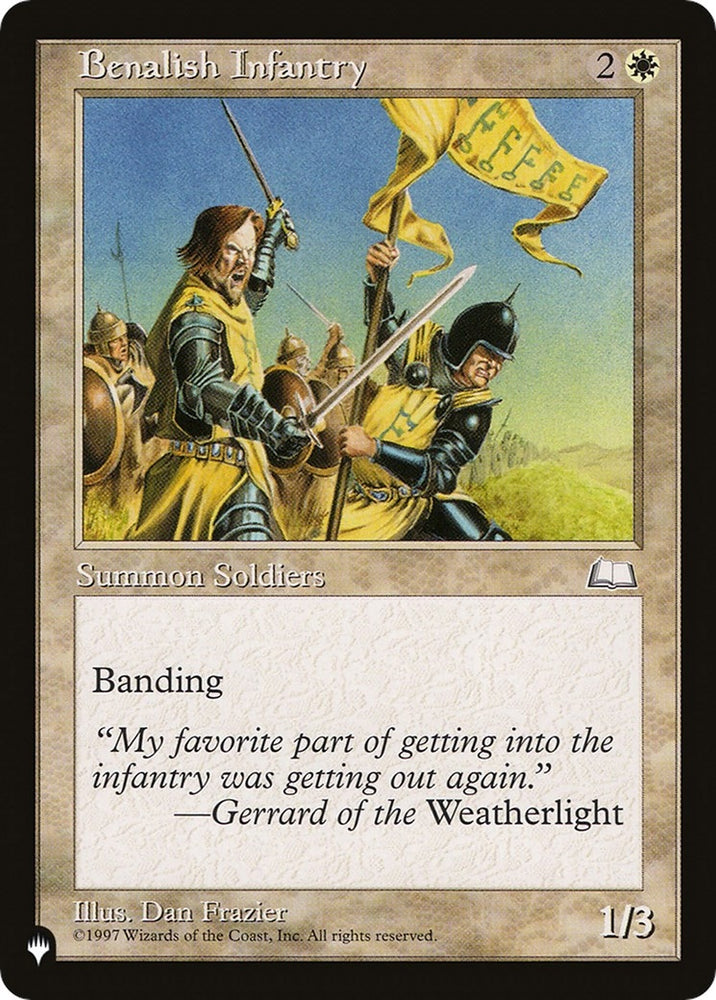 Image for Benalish Infantry [The List Reprints]