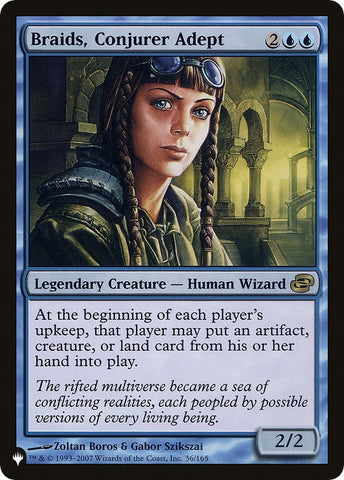 Image for Braids, Conjurer Adept (36) [The List Reprints]