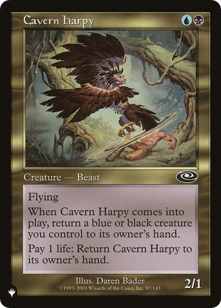 Image for Cavern Harpy (97) [The List Reprints]
