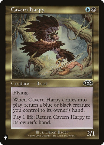 Image for Cavern Harpy (97) [The List Reprints]