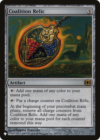 Image for Coalition Relic (161) [The List Reprints]