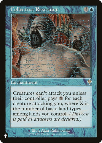 Image for Collective Restraint (49) [The List Reprints]