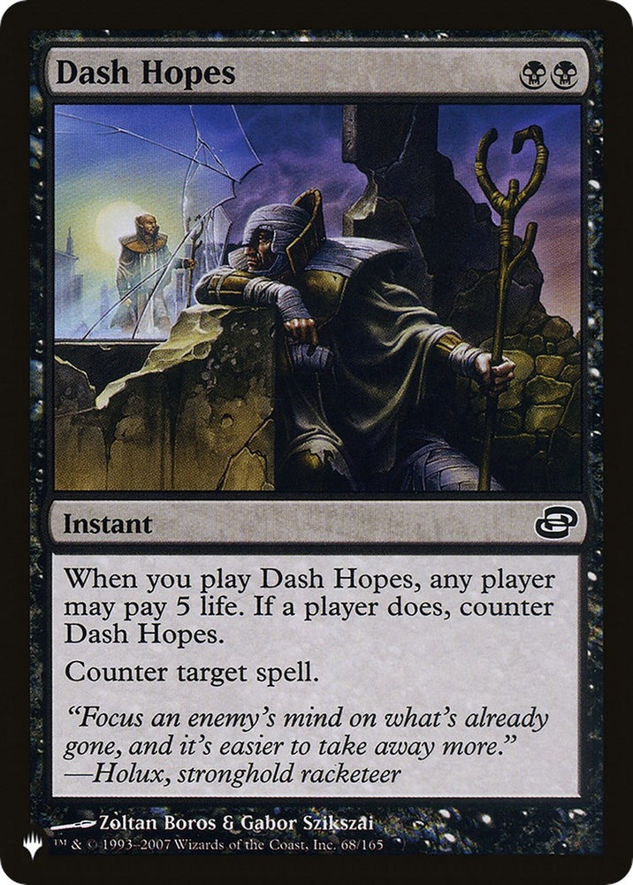 Image for Dash Hopes (68) [The List Reprints]