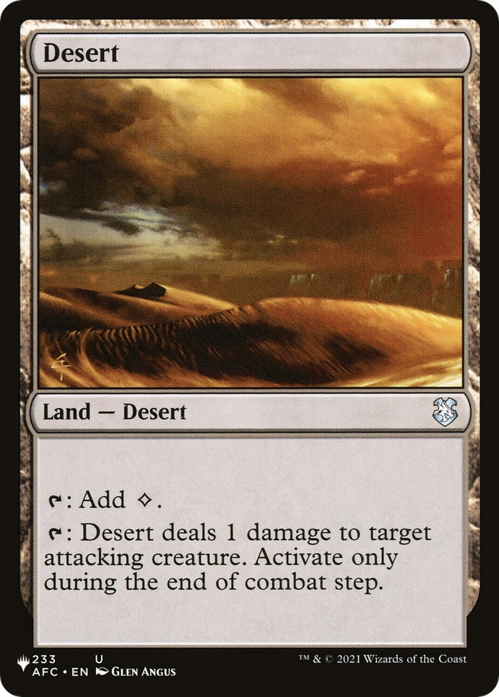 Image for Desert (233) [The List Reprints]