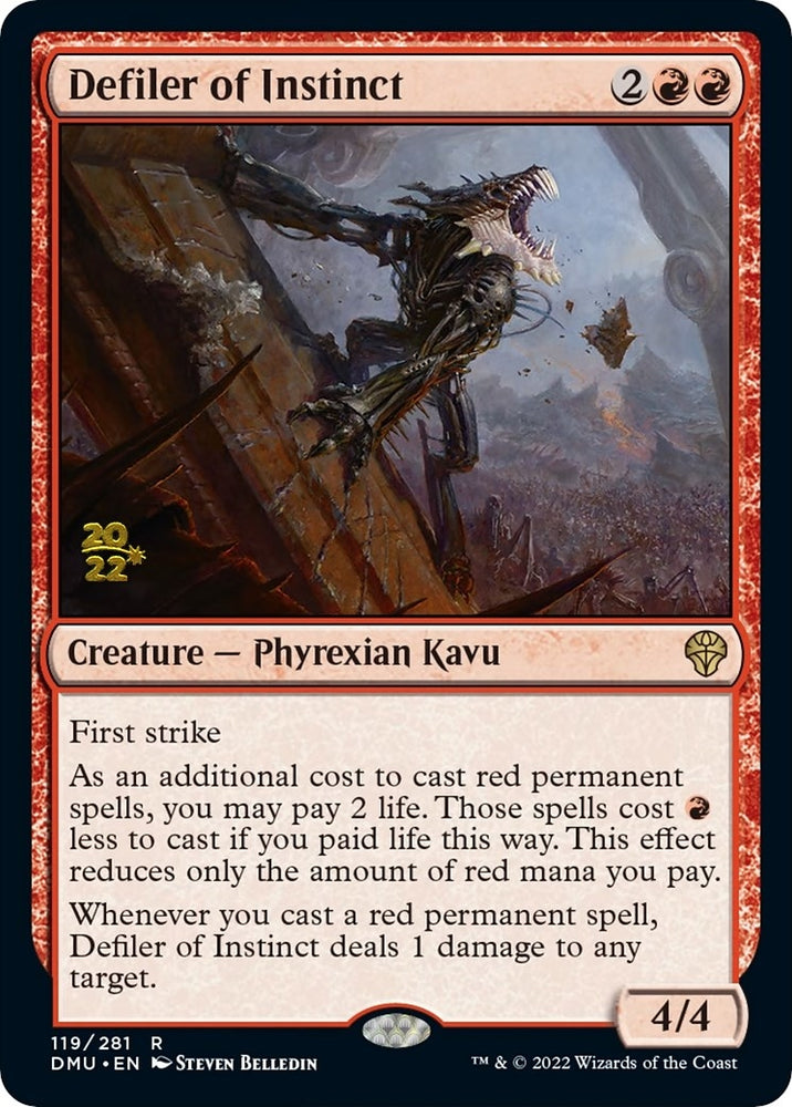 Image for Defiler of Instinct (119) [Prerelease Cards]