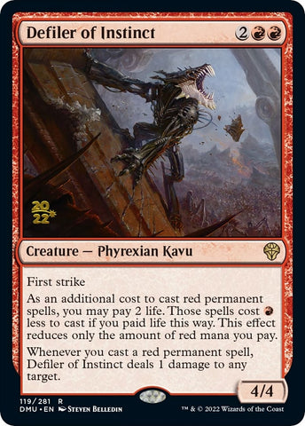 Image for Defiler of Instinct (119) [Prerelease Cards]