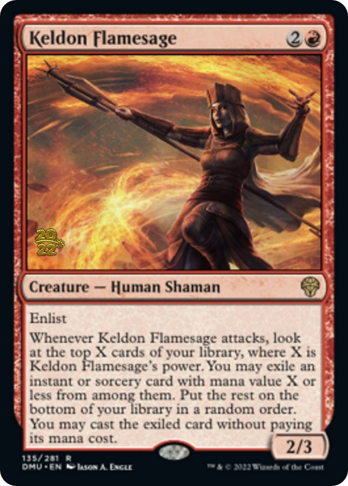 Image for Keldon Flamesage (135) [Prerelease Cards]